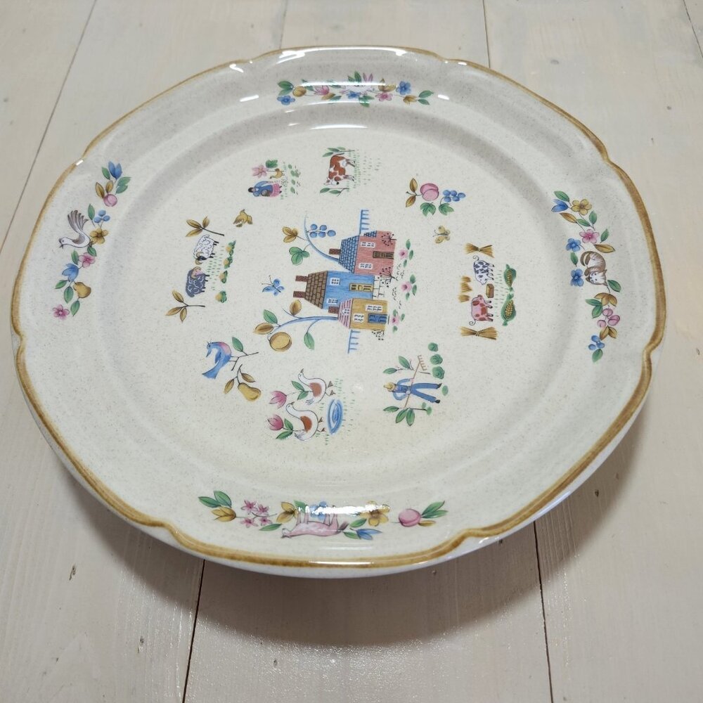 Vintage International Stoneware‎ Heartland 10¾" Dinner Plate #7774  Cottage Core - Picture 6 of 12